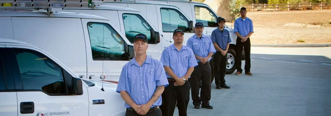 KIC Refrigeration crew ready for Mini Split Repair jobs across Winton